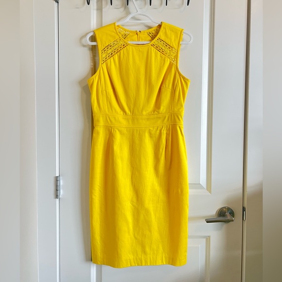 Sunshine Yellow Formal Dress by Calvin Klein - Picture 1 of 3
